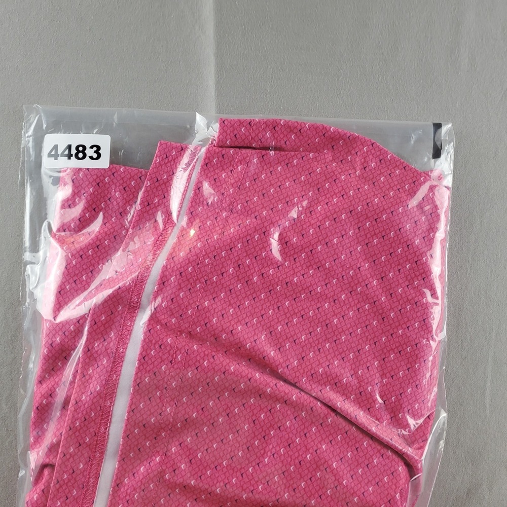 Callaway Shirt Men XL Pink AOP Swing Opti Dri Swing Tech Polo J Wood Pratt Golf - Picture 6 of 16